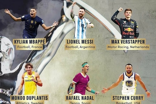 Nadal cổ vũ Messi giành "Oscar Thể thao"